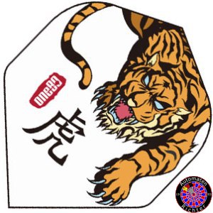 One80 Tatoo Dart Flight Standard - Tiger